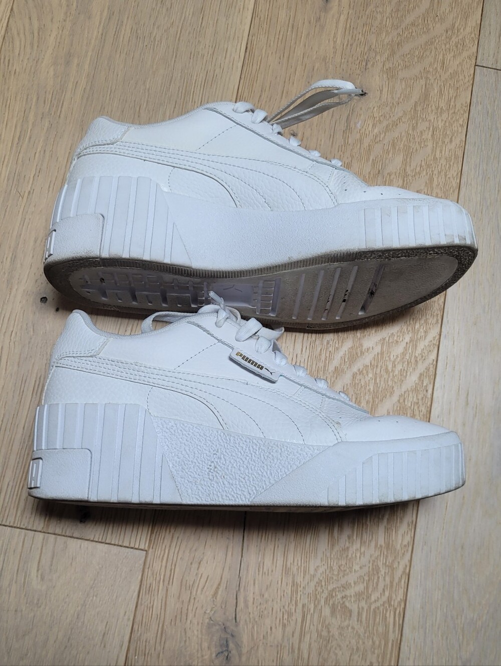 Puma Men’s White Platform Sneakers